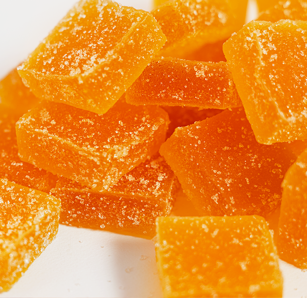 Peach Mango Calm Gummies CBD+CBG