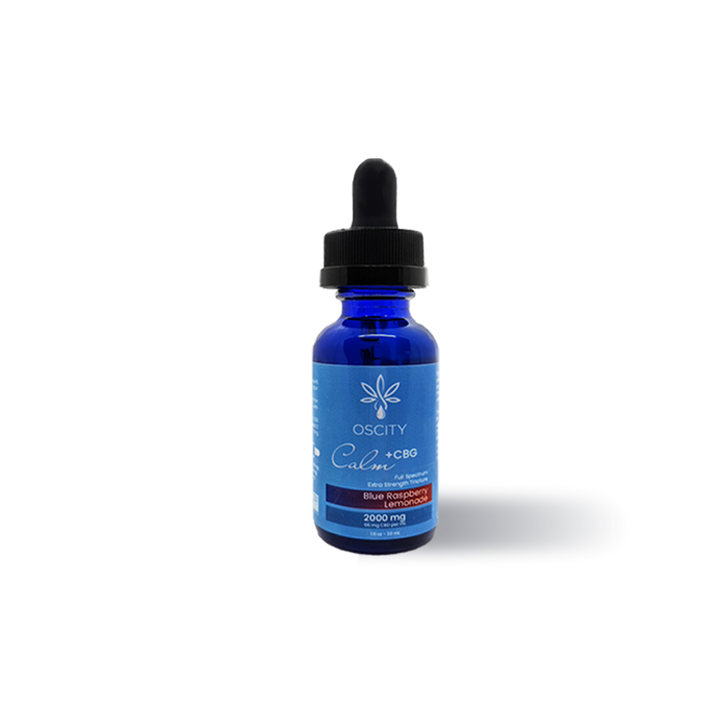Best CBD+CBG Calm Tincture for relaxation for sale online at Oscity Labs CBD products for relaxation, CBD for stress relief. CBD and CBG for stress tinctures.